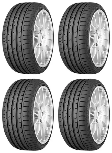 4xCONTINENTAL CONTISPORTCONTACT 3 275/40R18 99 Y RUN FLAT * - BMW