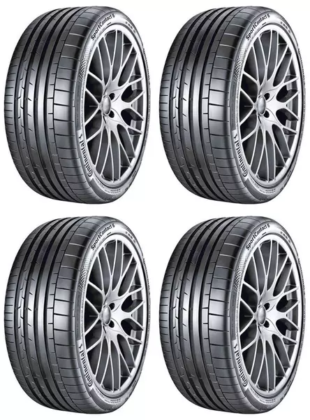 4xCONTINENTAL SPORTCONTACT 6 225/35R19 88 Y RANT OCHRONNY, RUN FLAT, WZMOCNIENIE (XL)