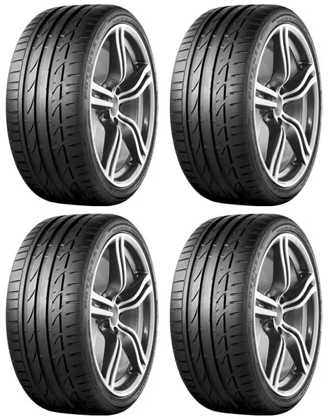 4xBRIDGESTONE POTENZA S001L 245/40R21 96 Y RUN FLAT