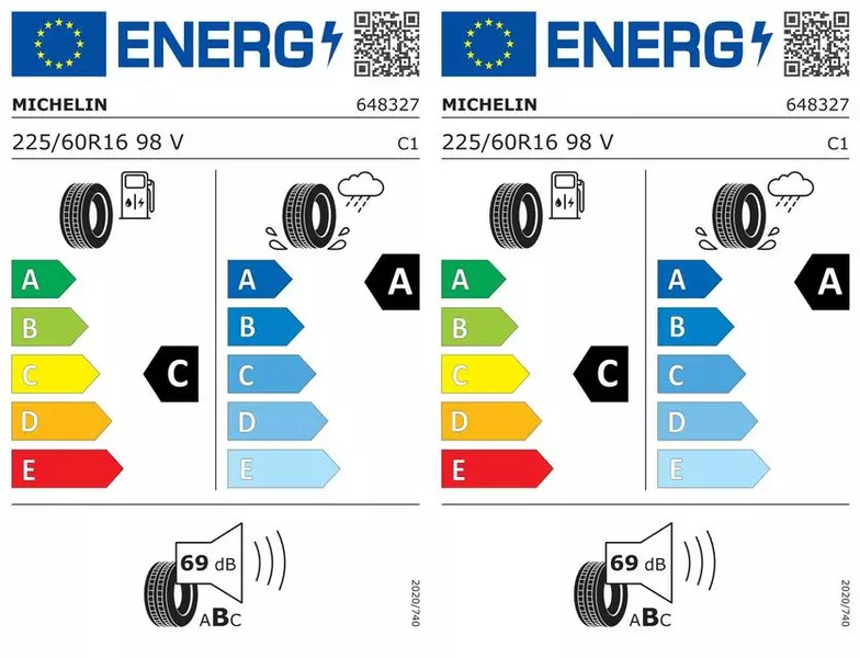 2xMICHELIN PRIMACY 4+ 225/60R16 98 V RANT OCHRONNY