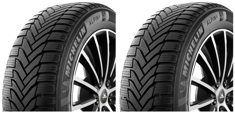 2xMICHELIN ALPIN 6 205/55R17 95 V PRZYCZEPNOŚĆ NA ŚNIEGU (3PMSF), WZMOCNIENIE (XL)