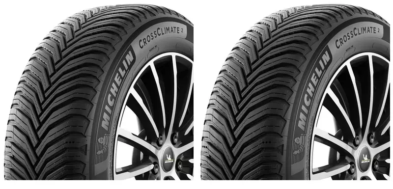 2xMICHELIN CROSSCLIMATE 2 235/55R18 104 H PRZYCZEPNOŚĆ NA ŚNIEGU (3PMSF), WZMOCNIENIE (XL) VOL - VOLVO