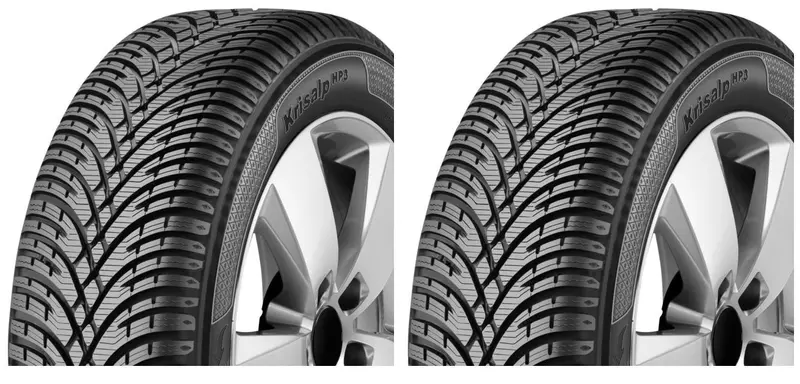 2xKLEBER KRISALP HP3 225/45R17 91 H PRZYCZEPNOŚĆ NA ŚNIEGU (3PMSF), RANT OCHRONNY