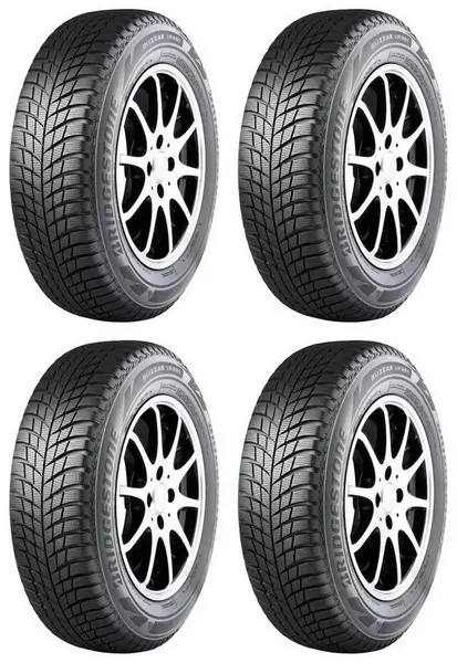 4xBRIDGESTONE BLIZZAK LM001 225/40R18 92 V PRZYCZEPNOŚĆ NA ŚNIEGU (3PMSF), RANT OCHRONNY, RUN FLAT, WZMOCNIENIE (XL) * - BMW