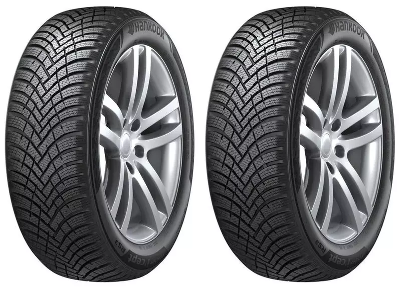 2xHANKOOK WINTER I*CEPT RS3 W462 225/45R17 91 H PRZYCZEPNOŚĆ NA ŚNIEGU (3PMSF), RANT OCHRONNY