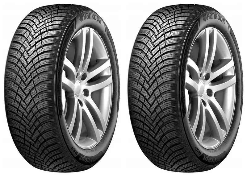 2xHANKOOK WINTER I*CEPT RS3 W462 195/55R16 87 T PRZYCZEPNOŚĆ NA ŚNIEGU (3PMSF), RANT OCHRONNY