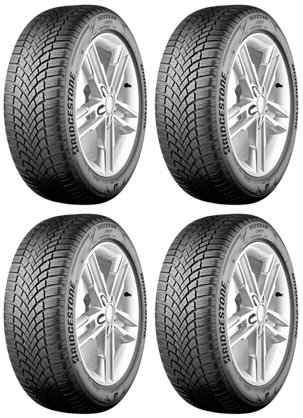 4xBRIDGESTONE BLIZZAK LM005 225/45R17 91 H PRZYCZEPNOŚĆ NA ŚNIEGU (3PMSF), RANT OCHRONNY