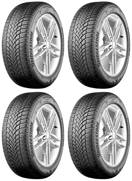 4xBRIDGESTONE BLIZZAK LM005 225/55R18 102 H PRZYCZEPNOŚĆ NA ŚNIEGU (3PMSF), WZMOCNIENIE (XL) * - BMW