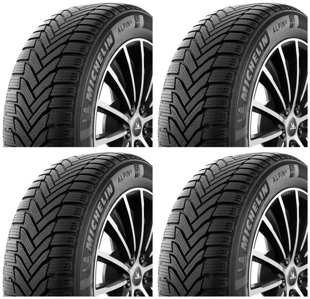 4xMICHELIN ALPIN 6 225/45R17 94 V PRZYCZEPNOŚĆ NA ŚNIEGU (3PMSF), RANT OCHRONNY, WZMOCNIENIE (XL)