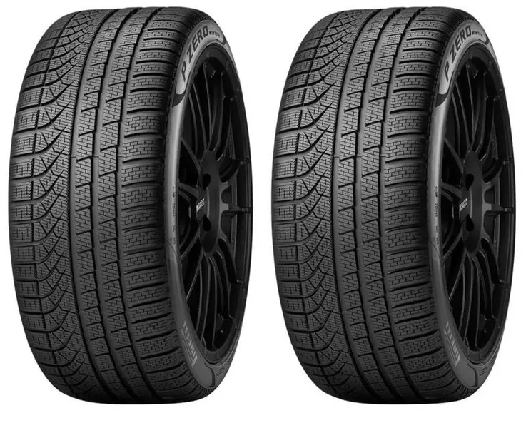 2xPIRELLI P ZERO WINTER 245/40R19 98 H PRZYCZEPNOŚĆ NA ŚNIEGU (3PMSF), RANT OCHRONNY, RUN FLAT, WZMOCNIENIE (XL) * - BMW