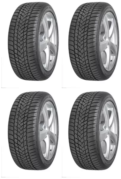 4xGOODYEAR ULTRA GRIP PERFORMANCE 2 225/55R17 97 H PRZYCZEPNOŚĆ NA ŚNIEGU (3PMSF), RANT OCHRONNY * - BMW