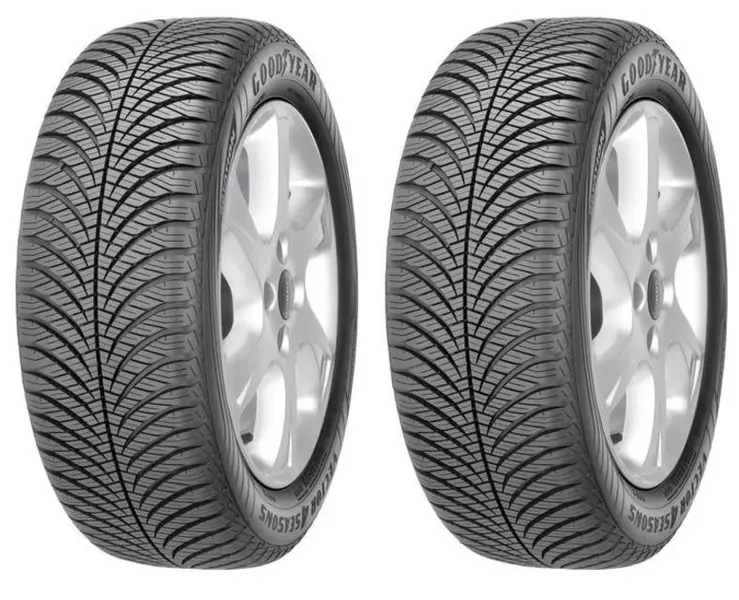 2xGOODYEAR VECTOR 4SEASONS G2 165/70R14 85 T PRZYCZEPNOŚĆ NA ŚNIEGU (3PMSF), WZMOCNIENIE (XL)