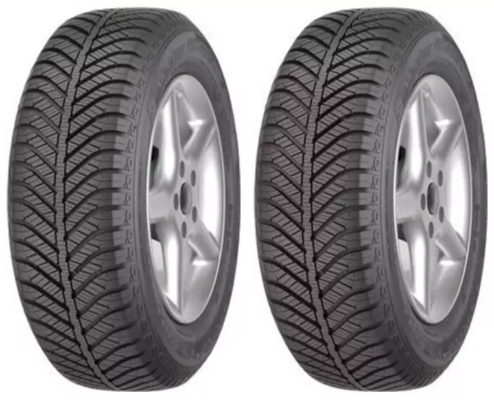 2xGOODYEAR VECTOR 4SEASONS 235/50R17 96 V PRZYCZEPNOŚĆ NA ŚNIEGU (3PMSF), RANT OCHRONNY