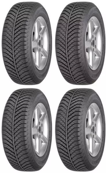 4xGOODYEAR VECTOR 4SEASONS 235/50R17 96 V PRZYCZEPNOŚĆ NA ŚNIEGU (3PMSF), RANT OCHRONNY