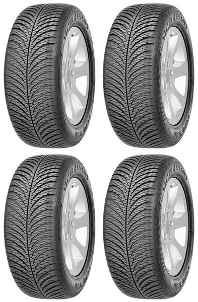 4xGOODYEAR VECTOR 4SEASONS G2 195/55R16 87 H PRZYCZEPNOŚĆ NA ŚNIEGU (3PMSF), RANT OCHRONNY, RUN FLAT