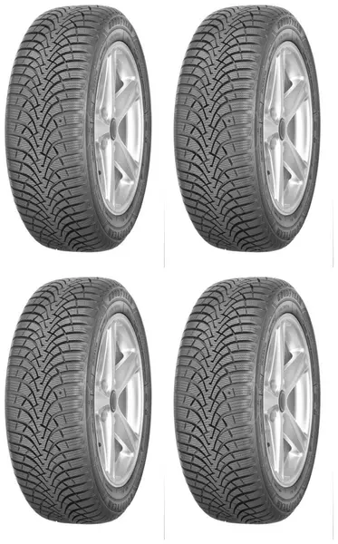 4xGOODYEAR ULTRAGRIP 9+ 175/60R15 81 T PRZYCZEPNOŚĆ NA ŚNIEGU (3PMSF)