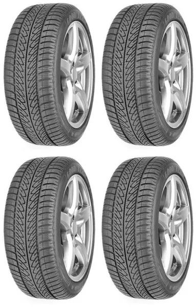 4xGOODYEAR ULTRA GRIP 8 PERFORMANCE 205/45R17 88 V PRZYCZEPNOŚĆ NA ŚNIEGU (3PMSF), RANT OCHRONNY, WZMOCNIENIE (XL)