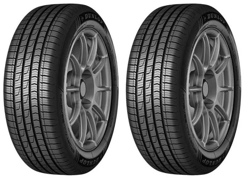 2xDUNLOP SPORT ALL SEASON 195/60R15 92 V PRZYCZEPNOŚĆ NA ŚNIEGU (3PMSF), WZMOCNIENIE (XL)