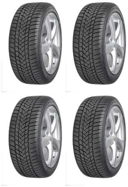 4xGOODYEAR ULTRA GRIP PERFORMANCE 2 205/55R16 91 H PRZYCZEPNOŚĆ NA ŚNIEGU (3PMSF), RANT OCHRONNY, RUN FLAT * - BMW