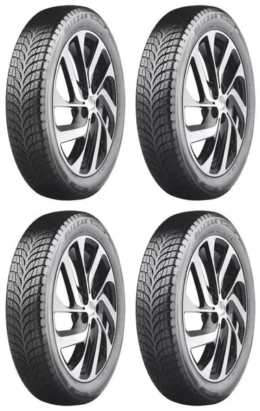 4xBRIDGESTONE BLIZZAK LM-500 155/70R19 84 Q PRZYCZEPNOŚĆ NA ŚNIEGU (3PMSF) * - BMW