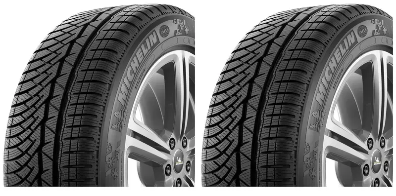 2xMICHELIN PILOT ALPIN PA4 245/50R18 100 H PRZYCZEPNOŚĆ NA ŚNIEGU (3PMSF), RANT OCHRONNY, RUN FLAT * - BMW