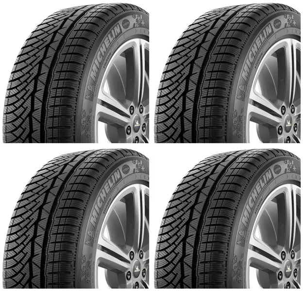 4xMICHELIN PILOT ALPIN PA4 245/50R18 100 H PRZYCZEPNOŚĆ NA ŚNIEGU (3PMSF), RANT OCHRONNY, RUN FLAT * - BMW