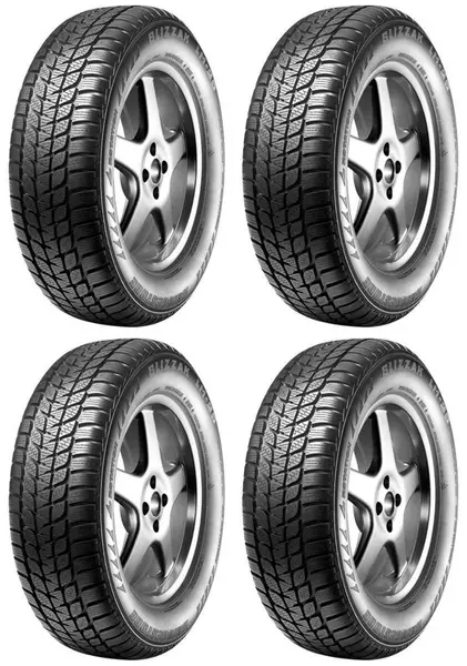 4xBRIDGESTONE BLIZZAK LM-25 245/45R18 96 V PRZYCZEPNOŚĆ NA ŚNIEGU (3PMSF), RUN FLAT * - BMW