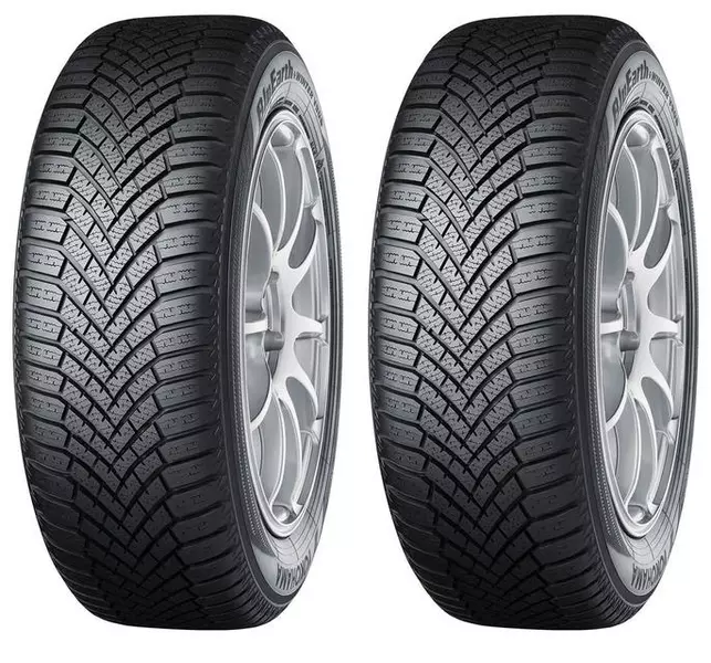 2xYOKOHAMA BLUEARTH WINTER V906 185/60R15 84 T PRZYCZEPNOŚĆ NA ŚNIEGU (3PMSF)