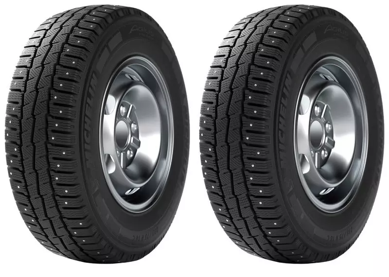 2xMICHELIN AGILIS X-ICE NORTH 205/65R16 107 R PRZYCZEPNOŚĆ NA ŚNIEGU (3PMSF), WZMOCNIENIE (C)