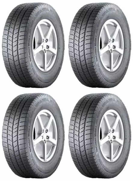 4xCONTINENTAL VANCONTACT WINTER 235/65R16 121/119 R PRZYCZEPNOŚĆ NA ŚNIEGU (3PMSF), WZMOCNIENIE (C)