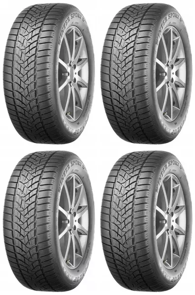 4xDUNLOP WINTER SPORT 5 SUV 285/40R20 108 V PRZYCZEPNOŚĆ NA ŚNIEGU (3PMSF), RANT OCHRONNY, WZMOCNIENIE (XL)