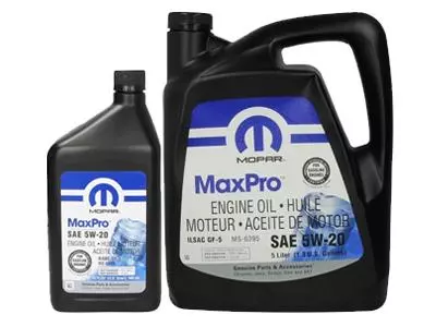 MOPAR MAXPRO 5W20 ILSAC GF-5 MS-6395 7,838L