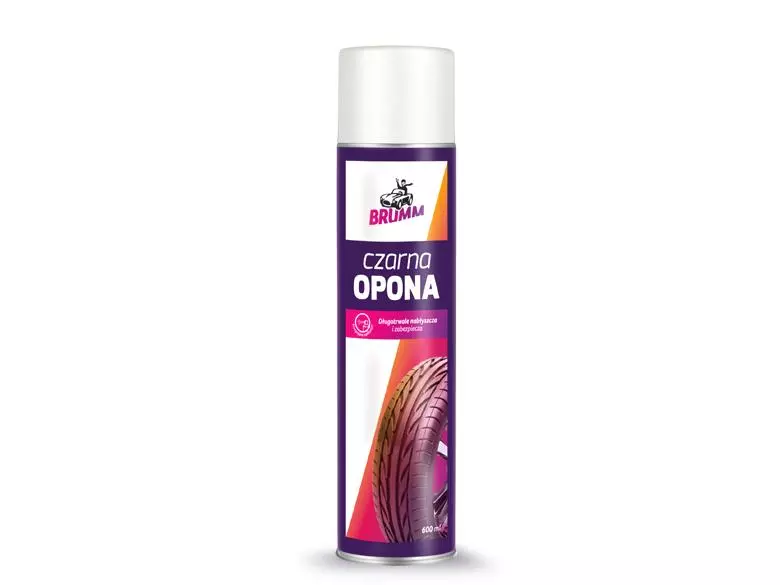 BRUMM CZARNA OPONA CZERNIDŁO DO OPON 600ML